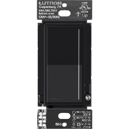 Lutron Sunnata RRST-PRO-N-MN RadioRA 3 PRO LED+ RF Touch Single Pole/ Multi-Location Dimmer in Midnight