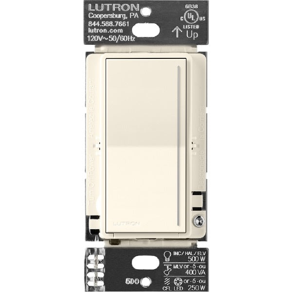 Lutron RRST-RD-BI RadioRA 3 Sunnata PRO LED+ RF Touch Companion Dimmer in Biscuit