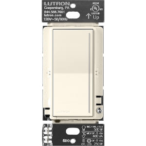 Lutron RRST-RD-BI RadioRA 3 Sunnata PRO LED+ RF Touch Companion Dimmer in Biscuit