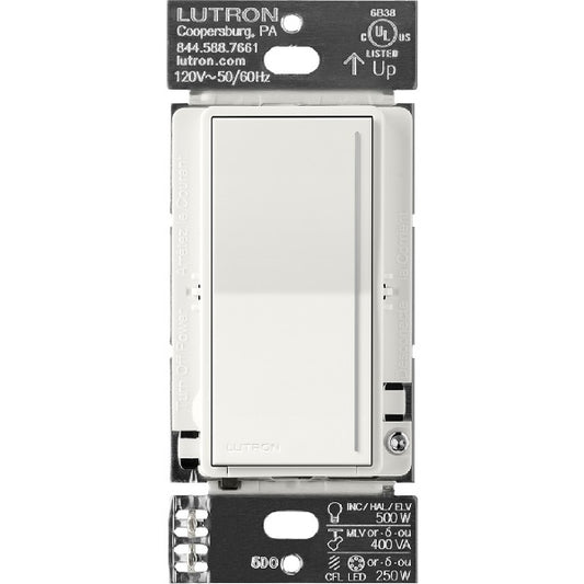 Lutron RRST-RD-GL RadioRA 3 Sunnata PRO LED+ RF Touch Companion Dimmer in Glacier White