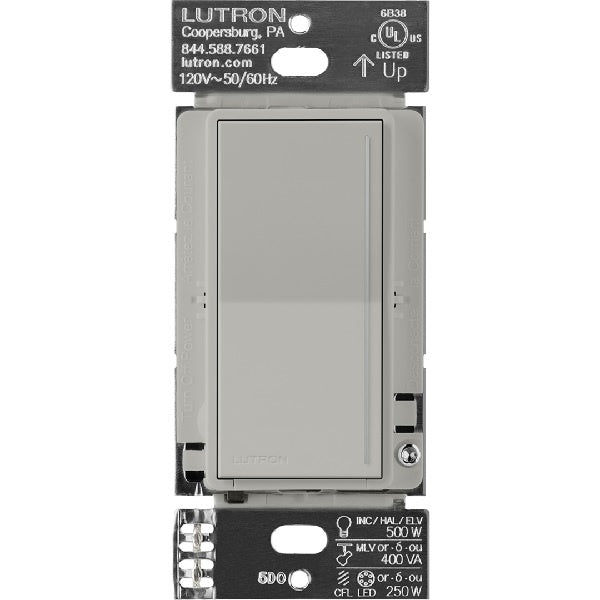 Lutron RRST-RD-PB RadioRA 3 Sunnata PRO LED+ RF Touch Companion Dimmer in Pebble