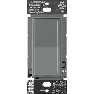 Lutron RRST-RD-SL RadioRA 3 Sunnata PRO LED+ RF Touch Companion Dimmer in Slate