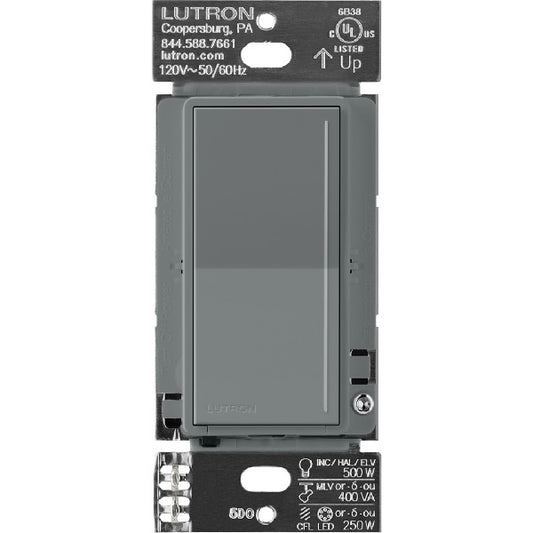Lutron RRST-RD-SL RadioRA 3 Sunnata PRO LED+ RF Touch Companion Dimmer in Slate
