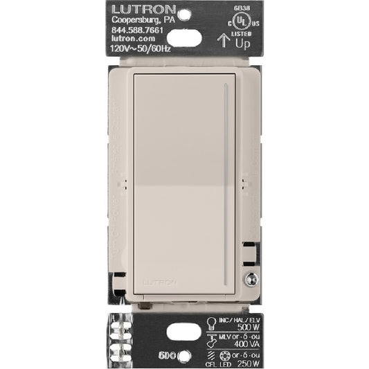 Lutron RRST-RD-TP RadioRA 3 Sunnata PRO LED+ RF Touch Companion Dimmer in Taupe