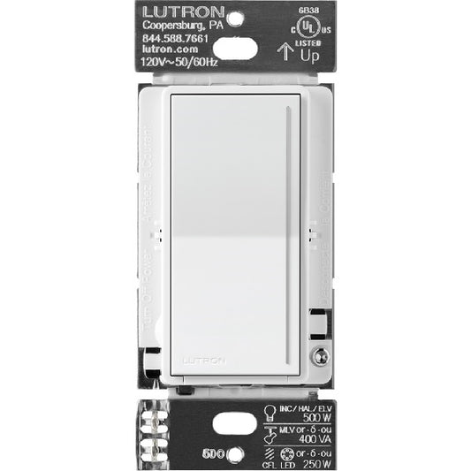 Lutron RRST-RD-WH RadioRA 3 Sunnata PRO LED+ RF Touch Companion Dimmer in White