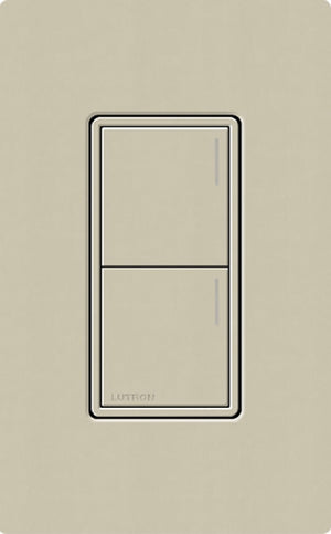 Lutron RRST-W2B-CY RadioRA 3 Sunnata RF Keypad, 2-Button Keypad in Clay