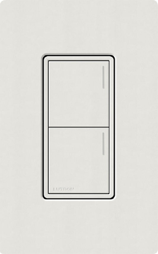 Lutron RRST-W2B-LG RadioRA 3 Sunnata RF Keypad, 2-Button Keypad in Lunar Gray