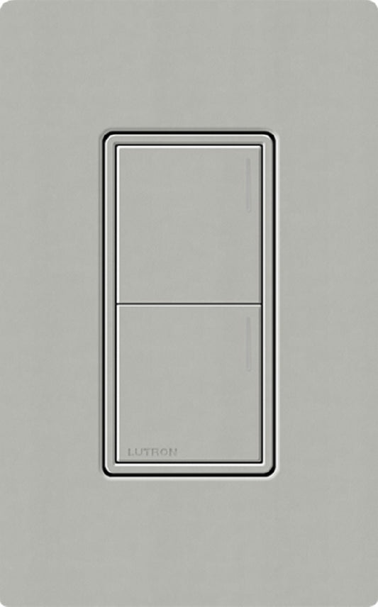 Lutron RRST-W2B-PB RadioRA 3 Sunnata RF Keypad, 2-Button Keypad in Pebble