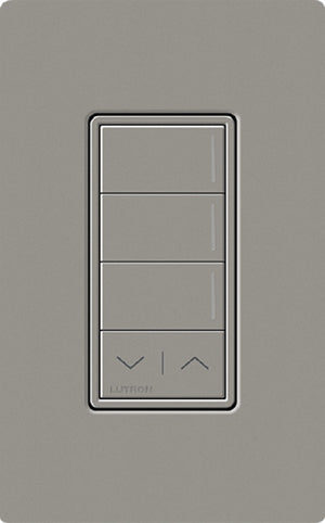 Lutron RRST-W3RL-CS RadioRA 3 Sunnata RF Keypad, 3-Button with Raise/Lower Keypad in Cobblestone