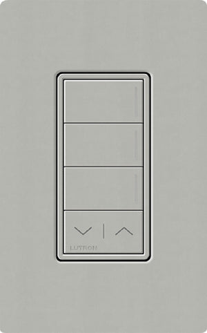 Lutron RRST-W3RL-PB RadioRA 3 Sunnata RF Keypad, 3-Button with Raise/Lower Keypad in Pebble