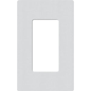 Lutron SC-1-MI Claro Satin Screwless Wallplate 1 Gang in Mist
