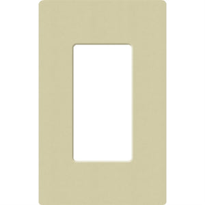 Lutron SC-1-SA Claro Satin Screwless Wallplate 1 Gang in Sage