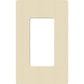 Lutron SC-1-SD Claro Satin Screwless Wallplate 1 Gang in Sand