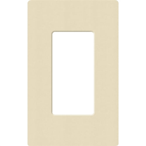 Lutron SC-1-SD Claro Satin Screwless Wallplate 1 Gang in Sand