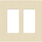Lutron SC-1-SD Claro Satin Screwless Wallplate 1 Gang in Sand