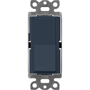 Lutron SC-1PS-DE Claro Satin 15A Single Pole Switch in Deep Sea