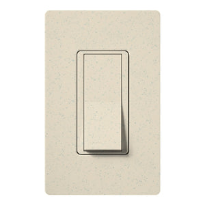 Lutron SC-1PSH-LS Claro Satin 15A Single Pole Switch in Limestone