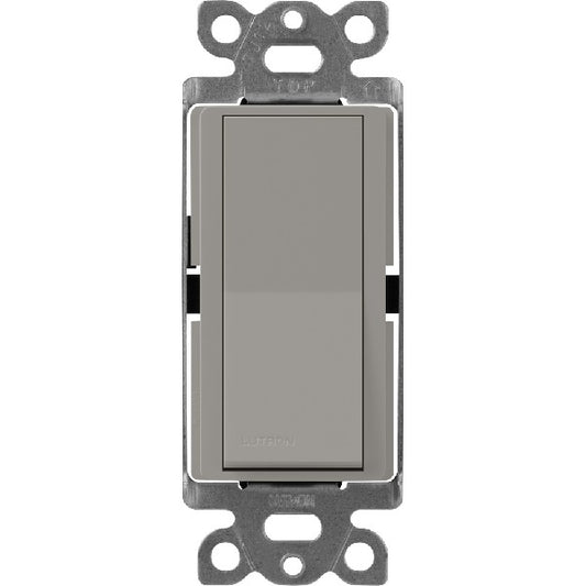 Lutron SC-3PS-CS Claro Satin 15A 3-Way Switch in Cobblestone