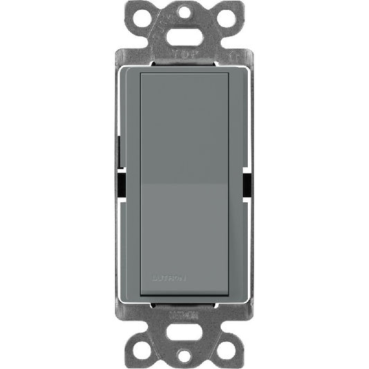 Lutron SC-3PS-SL Claro Satin 15A 3-Way Switch in Slate