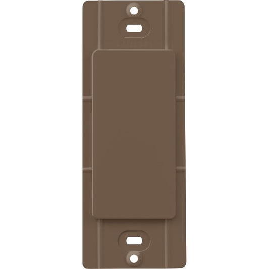 Lutron SC-BI-EP Satin Color Blank Insert in Espresso