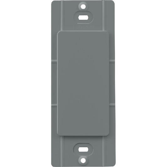 Lutron SC-BI-SL Satin Color Blank Insert in Slate