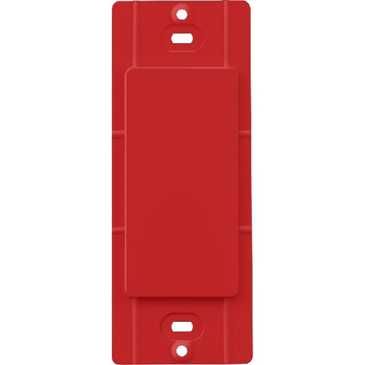 Lutron SC-BI-SR Satin Color Blank Insert in Signal Red