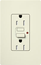 Lutron SCR-20-GFTR-BI Claro Satin Tamper Resistant 20A GFCI Receptacle in Biscuit (Replaced by SCR-20-GFST-BI)