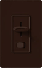 Lutron SF-12P-277-3-BR Skylark 277V / 6A Fluorescent 3-wire with Neutral Wire 3-Way Dimmer in Brown