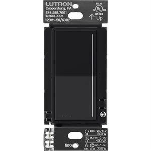 Lutron Sunnata ST-PRO-N-MN 250W LED/CFL or 500W Incandescent/Halogen/ELV or 400VA MLV Phase Selectable, Neutral Dimmer in Midnight