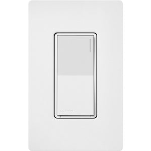Lutron ST-RS-RW 120V Accessory Switch in Snow White