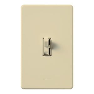 Lutron TGCL-153PH-IV (AYCL-153P-IV) Toggler 600W Incandescent, 150W CFL or LED Single Pole / 3-Way Dimmer in Ivory