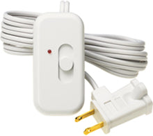 Lutron TT-300NLH-WH Credenza 300W Incandescent / Halogen Single Pole Lamp Dimmer with Locator Light in White