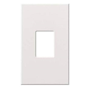 Lutron VWP-1-WH Vareo, 1-Gang Wallplate in White, Matte Finish