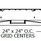 Mark Lighting WHSPR LCTR 2X2 80CRI 35K 4000LM MIN10 MVOLT SWC ZT 2'x2' Whisper LED Troffer with Luminous Center, 80 CRI, 3500K, 4000 Lumens, Constant Current Dimming to 10%, 120-277V, Soft White Acrylic Shielding, 0-10V