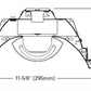 Metalux 14CZ-LD5-39-SQP-UNV-L835-CD1-U 1'x4' Cruze LED, 3900 Lumens, Smooth Lens with Square Pattern Insert, 120-277V, 80 CRI, 3500K, 0-10V Driver, 1 Driver