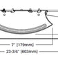 Metalux 22CZ-LD5-24-S-UNV-L835-CD1-U 2'x2' Cruze LED, Smooth Lens, 2400 Lumens, 120-277V, 3500K, 0-10V 1%-100% Dimming
