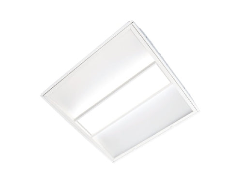 Metalux 22RLN-LD5-25-UNV-EL7W-L835-A3/8-5/18GDIM-CD1-U 2'x2' LED Recessed Specification Grade Rectilinear Shielding, 2500 Lumens, 120-277V, 7-Watt, Emergency Battery Pack, 3500K, 3/8" Flex with 0-10V Dimming Leads, 0-10V Driver, Unit Pack