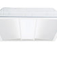 Metalux 22RLN-LD5-40-EL7W-L83050-W2A1-U 2'x2' LED Recessed Specification Grade Rectilinear Shielding, 4000 Lumens, 7W Emergency Battery Pack, 80CRI, 3000K-5000K White Tuning, 0-10V Driver