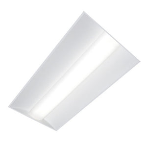 Metalux 24CZ2-55-UNV-L840-CD1-U 2'x4' Cruze LED, 5500 Lumens, Standard Efficiency, Ribbed Frosted Shielding, 80 CRI, 4000K, 120-277V, 0-10V Dimming