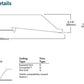 Metlaux 24RLN-LD5-45-UNV-L835-CD1-U 2'x'4' Recessed LED Troffer, 4500 Lumens, 120-277V, 80 CRI, 3500K, 0-10V Driver, 1 Driver