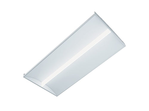 Metalux 24SR-LD2-48-C-UNV-EL7W-L850-CD1-U 2'x4' SkyRidge Troffer LED, 4800 Lumens, Curved Reflector, 120-277V, 7W Emergency Battery Pack, 80 CRI, 5000K, 0-10V Dimming Driver