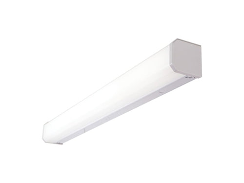 Metalux 2BCLED-LD4-28HL-F-UNV-L835-CD1-U 2' Wall Bracket LED Light, 2800 Lumens, Frost Acrylic Shielding, 120-277V, 80 CRI, 3500K, 0-10V Dimming