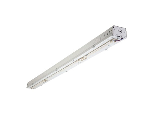 Metalux 4SNLED-LD5-41SL-LC-UNV-EL14W-L850-CD-1-U 31W 4' Linear LED Striplight, Clear Lens, 120-277V, 5000K, 80 CRI, 14W Emergency Battery Pack, 0-10V Dimming, 1 Driver