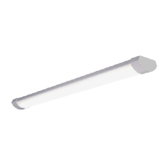 Metalux 4CWPLD4040C 4' LED Commercial Wraparound, 4700 lumen, 4000K, 120-277V, 0-10V Dimming Driver