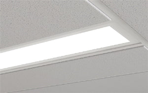 Metalux DF-68W-U Drywall Flange Kit, 6" x 8' for RGB series