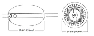 Metalux EBP-RM40R 40W Emergency LED Driver for UHBS Selectable High-Bay, 100-347V AC