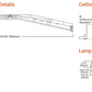 Metalux 22EN-LD2-34-UNV-L835-CD1-U 2'x2' Encounter LED, WaveStream, 3400 Lumens, 85 CRI, 3500K, UNV 0-10V 1%-100% Dimming