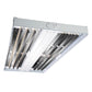 Metalux HBLED-LD5-18SE-W-UNV-L850-ED2-U 20" x 48" LED High Bay Efficiency Luminaire, 18000 Lumens, Wide Distribution, 120-277V, 5000K, Fixed Output Driver
