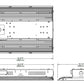 Metalux LHBS-1824-UNV-L84050-U Linear Lensed High Bay, 18000 and 24000 Selectable Lumens, 120-277V, 4000K and 5000K CCT Selectable, 0-10V Dimming Driver