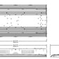 Metalux LHBS-2436-UNV-L84050-U Linear Lensed High Bay, 24000 and 36000 Selectable Lumens, 120-277V, 4000K and 5000K CCT Selectable, 0-10V Dimming Driver